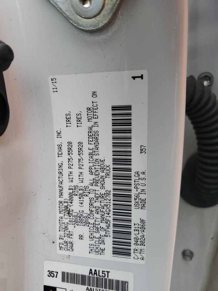 TOYOTA TUNDRA CREWMAX LIMITED