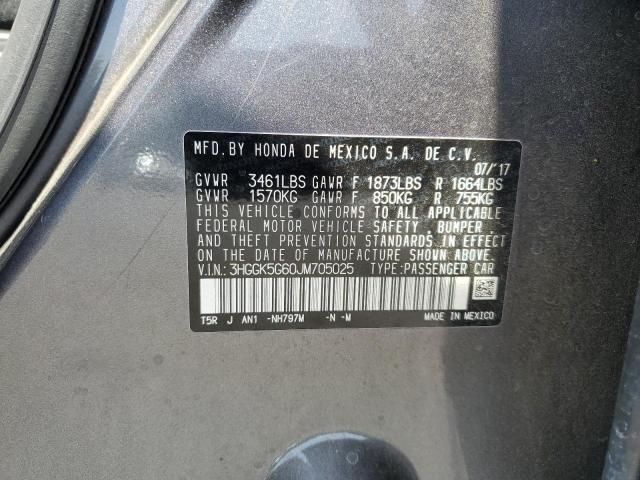 2018 HONDA FIT SPORT 3HGGK5G60JM705025