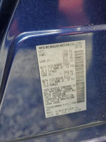 2017 NISSAN PATHFINDER - 5N1DR2MM6HC605100