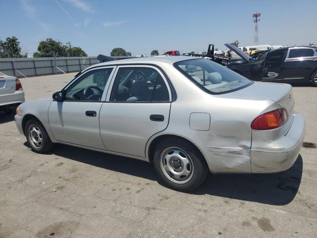 TOYOTA COROLLA CE 2002 silver  gas 1NXBR12E92Z618650 photo #3