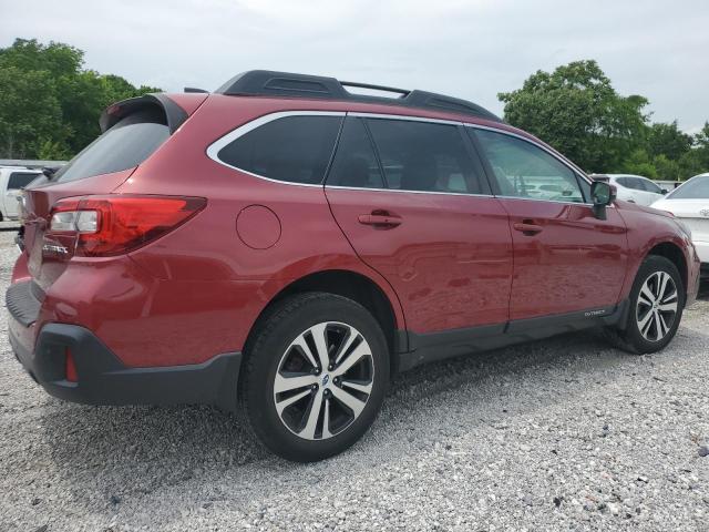 Vin: 4s4bsanc7j3355206, lot: 59506185, subaru outback 2.5i limited 20183