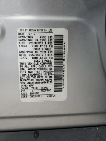 2018 NISSAN ROGUE S JN8AT2MT9JW463270