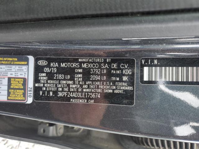 2020 KIA FORTE FE 3KPF24AD3LE175674
