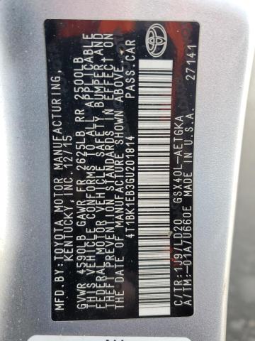 2016 TOYOTA AVALON XLE - 4T1BK1EB3GU201814