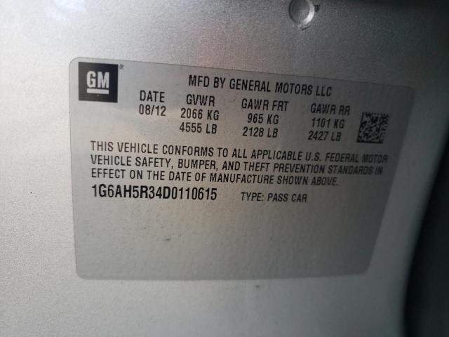 1g6ah5r34d0110615 - 2013 Cadillac ats luxury - #58852485