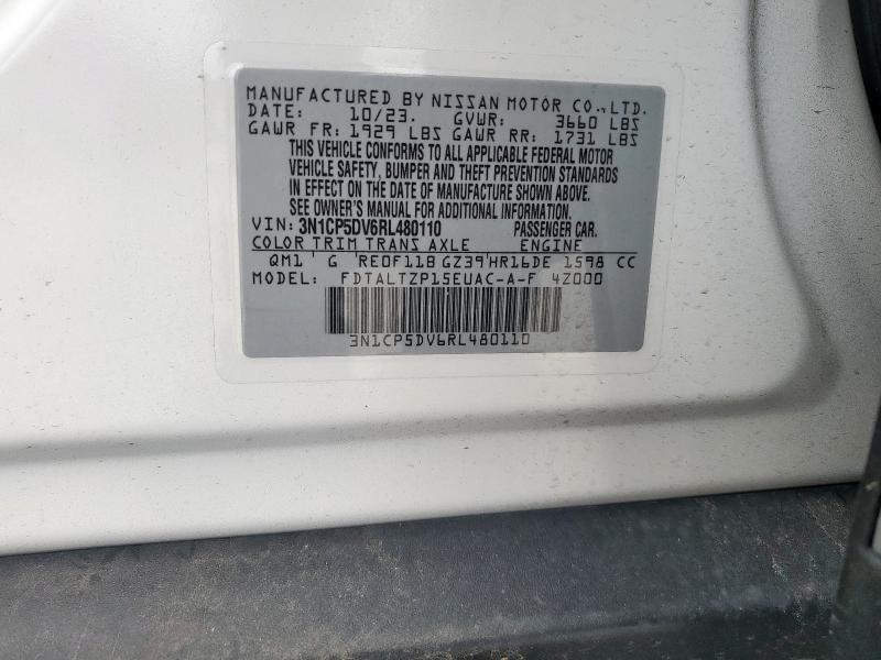 2024 NISSAN KICKS SR - 3N1CP5DV6RL480110