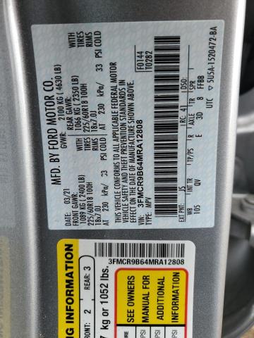 2021 FORD BRONCO SPO 3FMCR9B64MRA12808