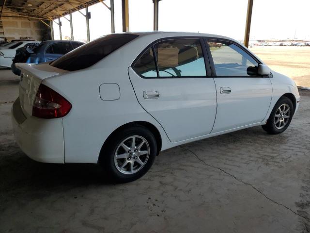 TOYOTA PRIUS 2002 white  hybrid engine JT2BK18U020058606 photo #4