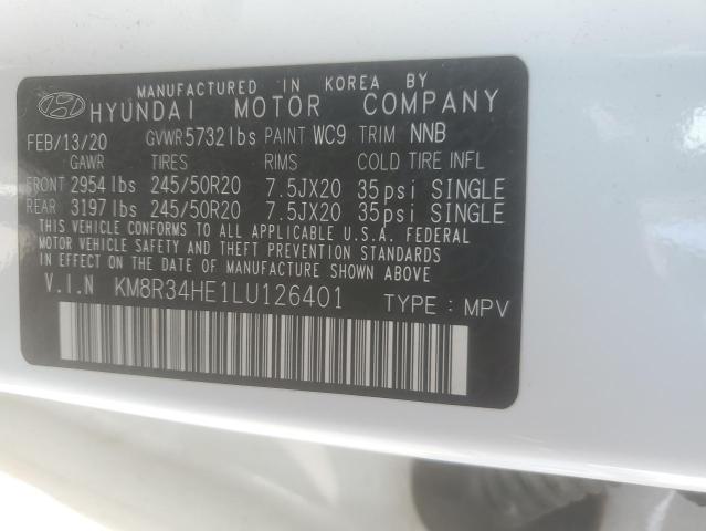 2020 HYUNDAI PALISADE S KM8R34HE1LU126401