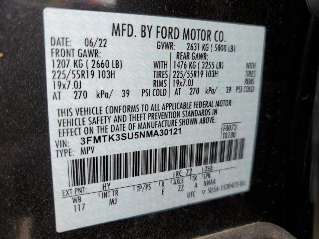2022 FORD MUSTANG MA - 3FMTK3SU5NMA30121