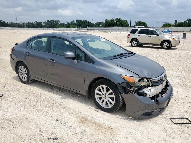 Vin: 19xfb2f8xce010673, lot: 59712735, honda civic ex 20124