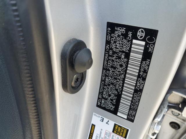 2019 TOYOTA PRIUS PRIM JTDKARFP8K3109578