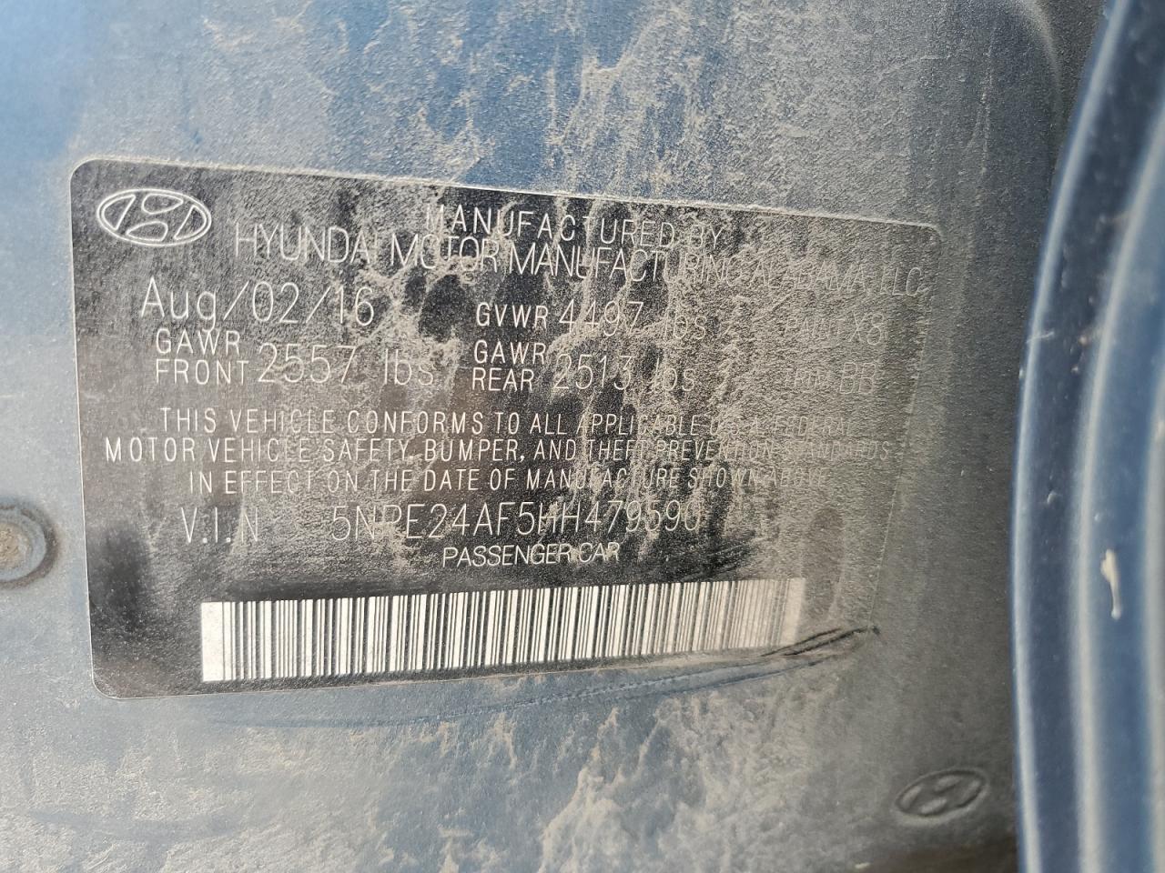 Hyundai Sonata se 2017