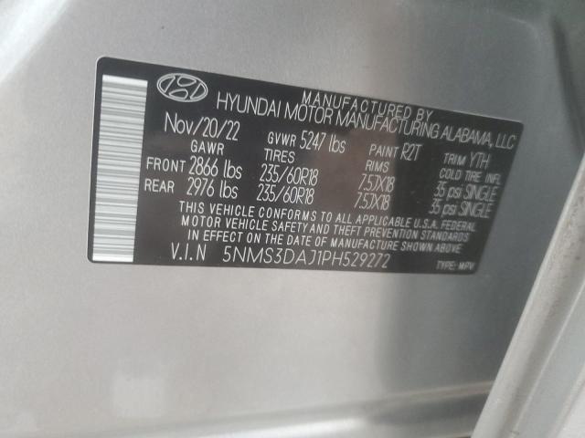 2023 HYUNDAI SANTA FE S 5NMS3DAJ1PH529272