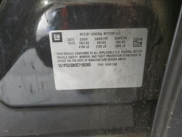 2014 CHEVROLET CRUZE LTZ - 1G1PG5SB0E7198365