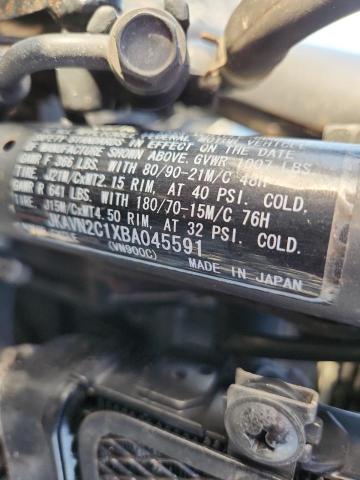 2011 KAWASAKI VN900 C JKAVN2C1XBA045591