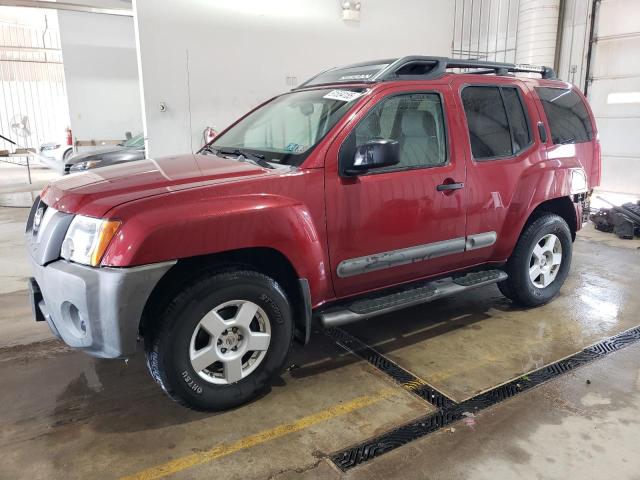 NISSAN XTERRA OFF 2005 burgundy  gas 5N1AN08W95C615906 photo #1