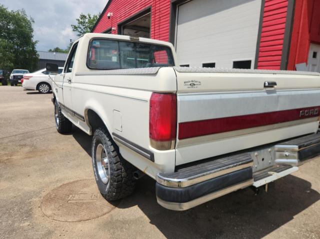 FORD F150 1990 white  gas 1FTEF14N7LLA38988 photo #4