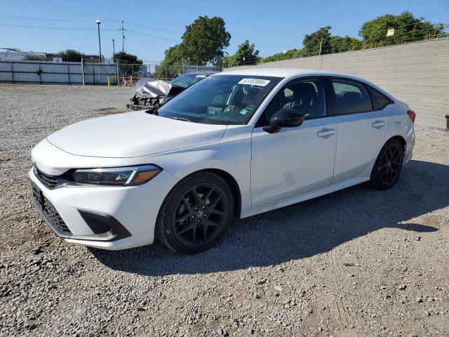 HONDA CIVIC SPOR 2024 white  gas 2HGFE2F50RH581925 photo #1