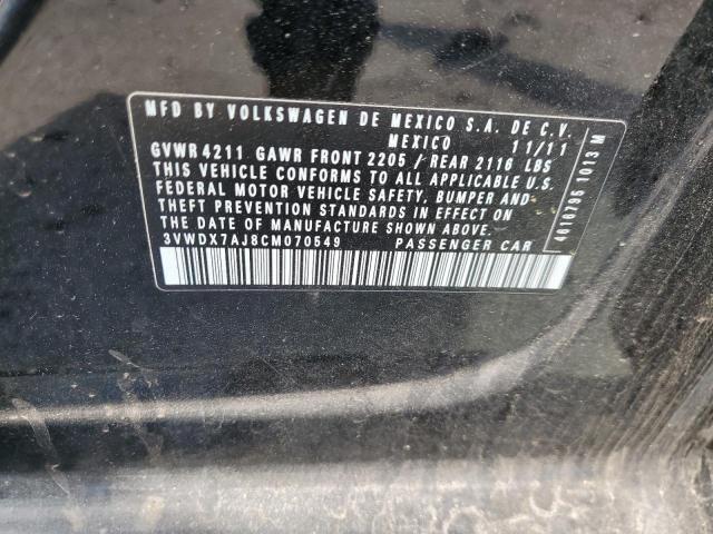 2013 VOLKSWAGEN JETTA - 3VWDX7AJ8CM070549