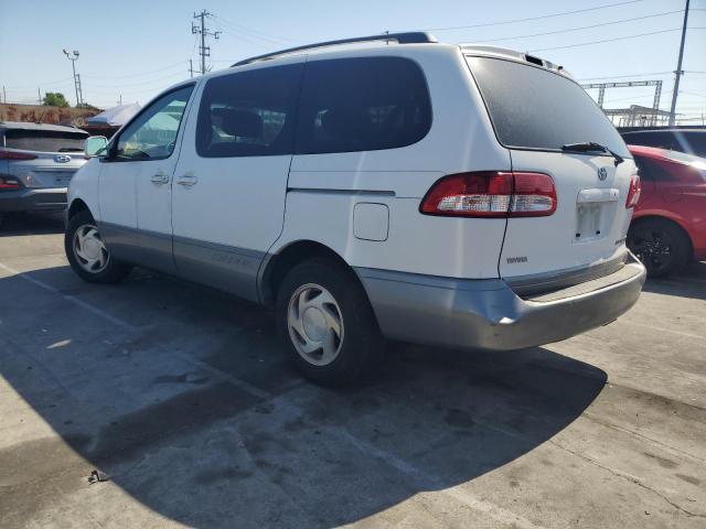 TOYOTA SIENNA LE 2001 white  gas 4T3ZF13C01U365938 photo #3