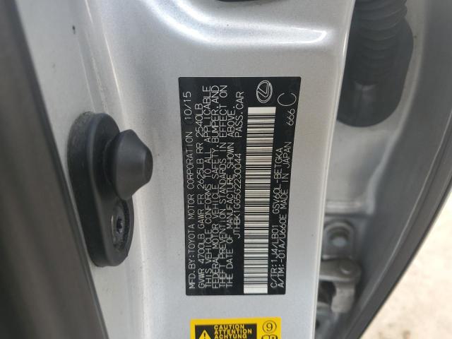 2016 LEXUS ES 350 JTHBK1GG5G2230044