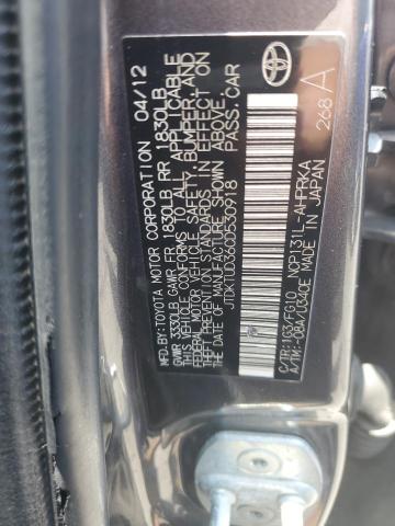 2012 TOYOTA YARIS - JTDKTUD36CD530918