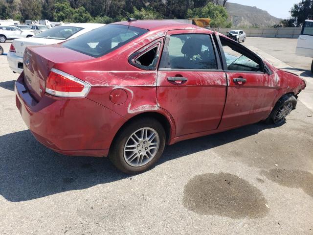 FORD FOCUS SE 2010 burgundy  gas 1FAHP3FN3AW198998 photo #4