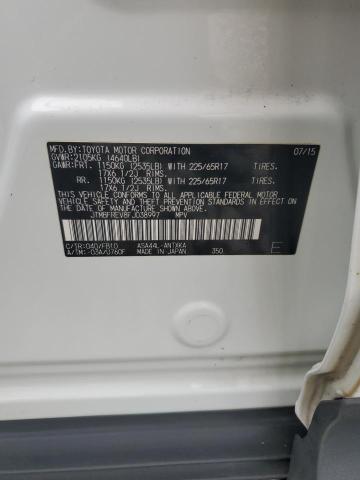 2015 TOYOTA RAV4 LE - JTMBFREV8FJ038997