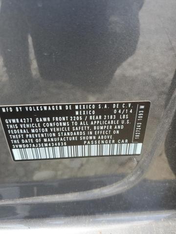 2014 VOLKSWAGEN JETTA SE - 3VWD07AJ3EM434836
