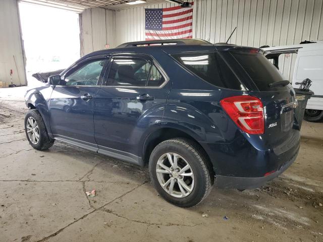 CHEVROLET EQUINOX LT 2016 blue  gas 2GNALCEK6G1111343 photo #3