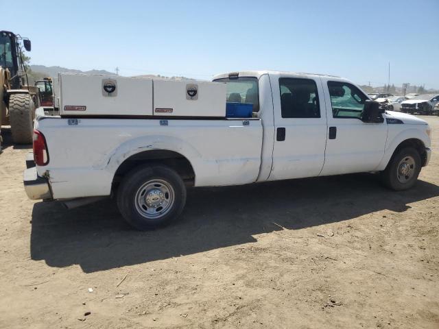 FORD F250 SUPER 2015 white  gas 1FT7W2A66FEA14363 photo #4
