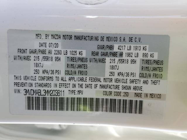 2021 MAZDA CX-30 SELE 3MVDMABL3MM203811