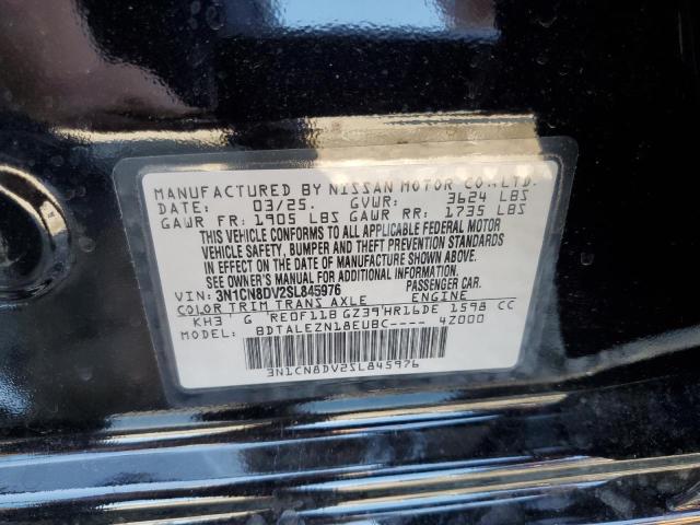 2025 NISSAN VERSA S 3N1CN8DV2SL845976