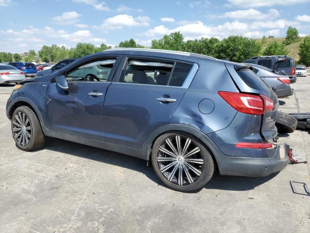 KIA SPORTAGE E 2012 blue  gas KNDPCCA29C7196202 photo #3