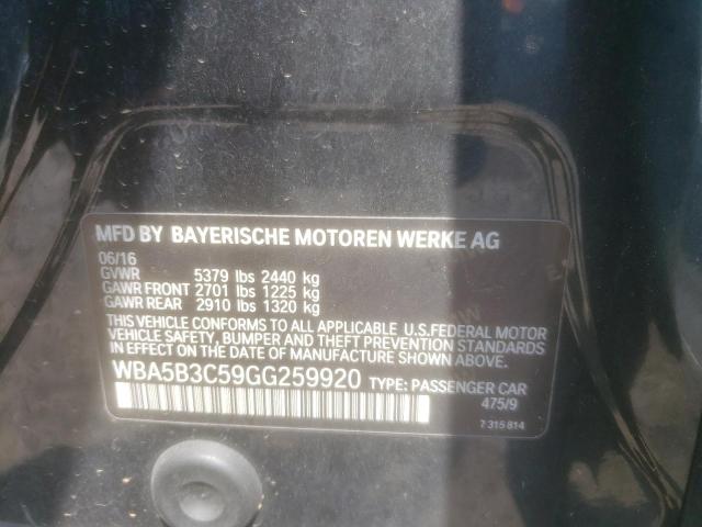 2016 BMW 535 XI WBA5B3C59GG259920
