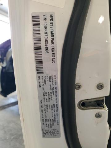 2021 RAM 1500 CLASS 1C6RR7FT0MS594906