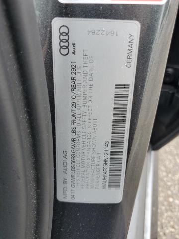 2017 AUDI S6 PRESTIG WAUHFAFC5HN121143