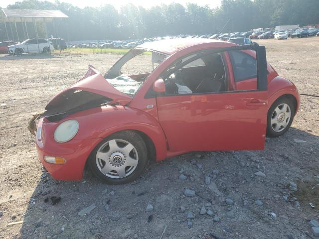 VOLKSWAGEN NEW BEETLE 1999 red hatchbac gas 3VWCA21CXXM427785 photo #1