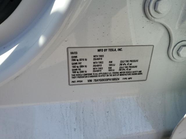 2023 TESLA MODEL Y - 7SAYGDEE8PA168524