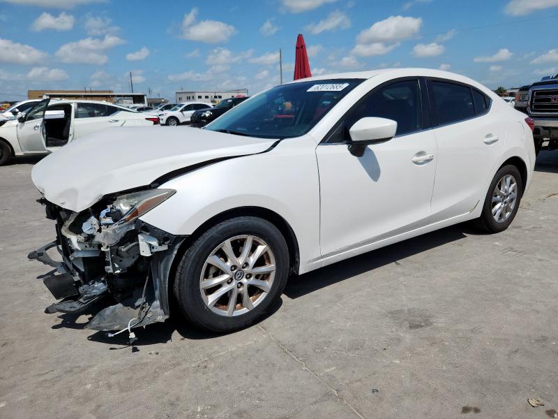 MAZDA 3 GRAND TO 2014 white  gas JM1BM1W79E1192236 photo #1