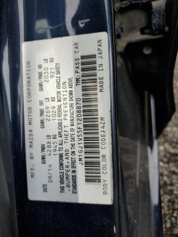 2015 MAZDA 6 TOURING - JM1GJ1V55F1208870