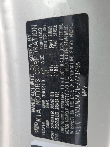 2014 KIA SOUL - KNDJN2A21E7723498