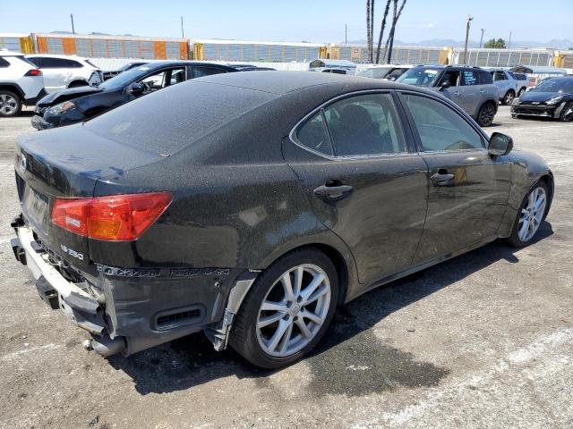 LEXUS IS 250 2006 black  gas JTHBK262065021755 photo #4