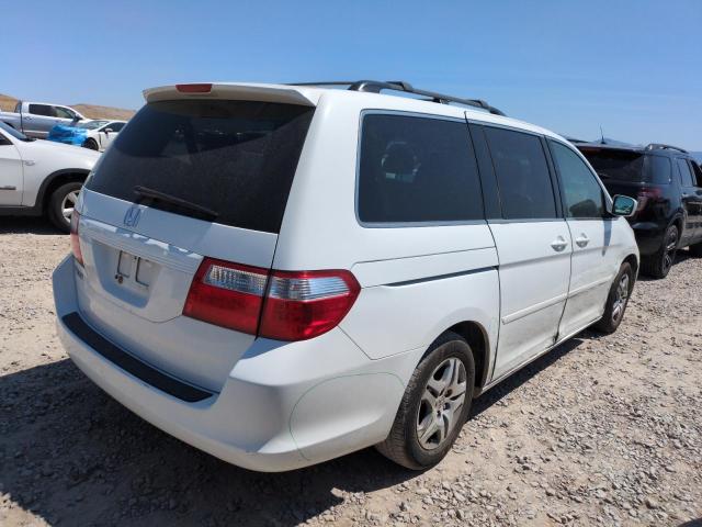 HONDA ODYSSEY EX 2006 white  gas 5FNRL38496B458346 photo #4