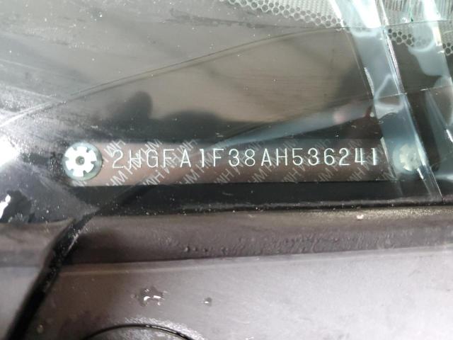 2hgfa1f38ah536241 - 2010 Honda civic vp - #60404955