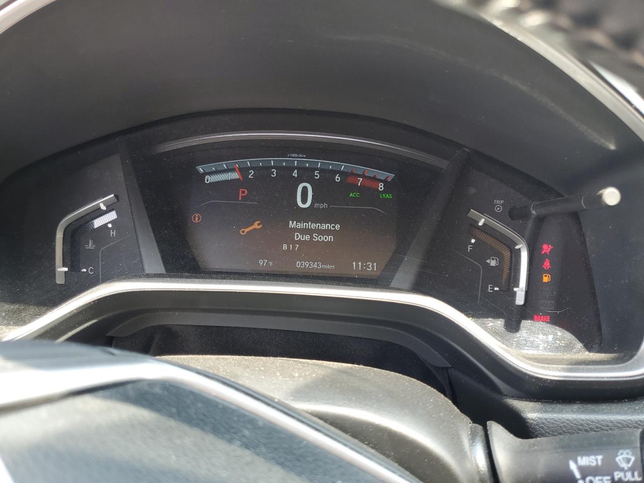 Honda Cr-v exl 2018
