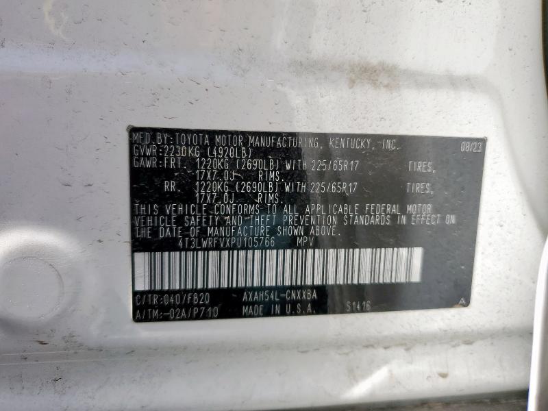 2023 TOYOTA RAV4 LE - 4T3LWRFVXPU105766