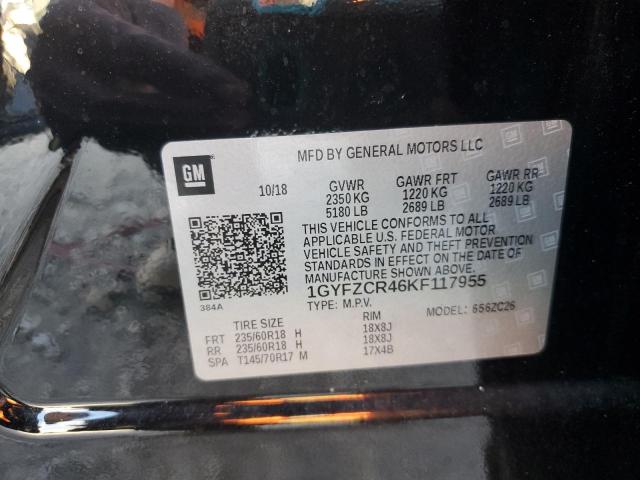 2019 CADILLAC XT4 PREMIU - 1GYFZCR46KF117955