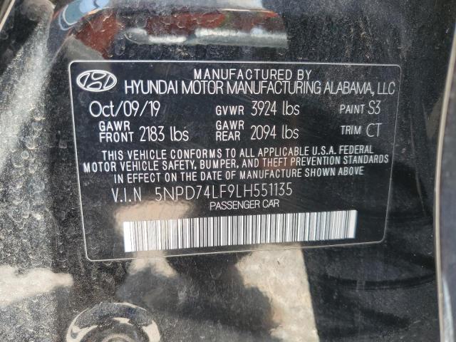 2020 HYUNDAI ELANTRA SE - 5NPD74LF9LH551135